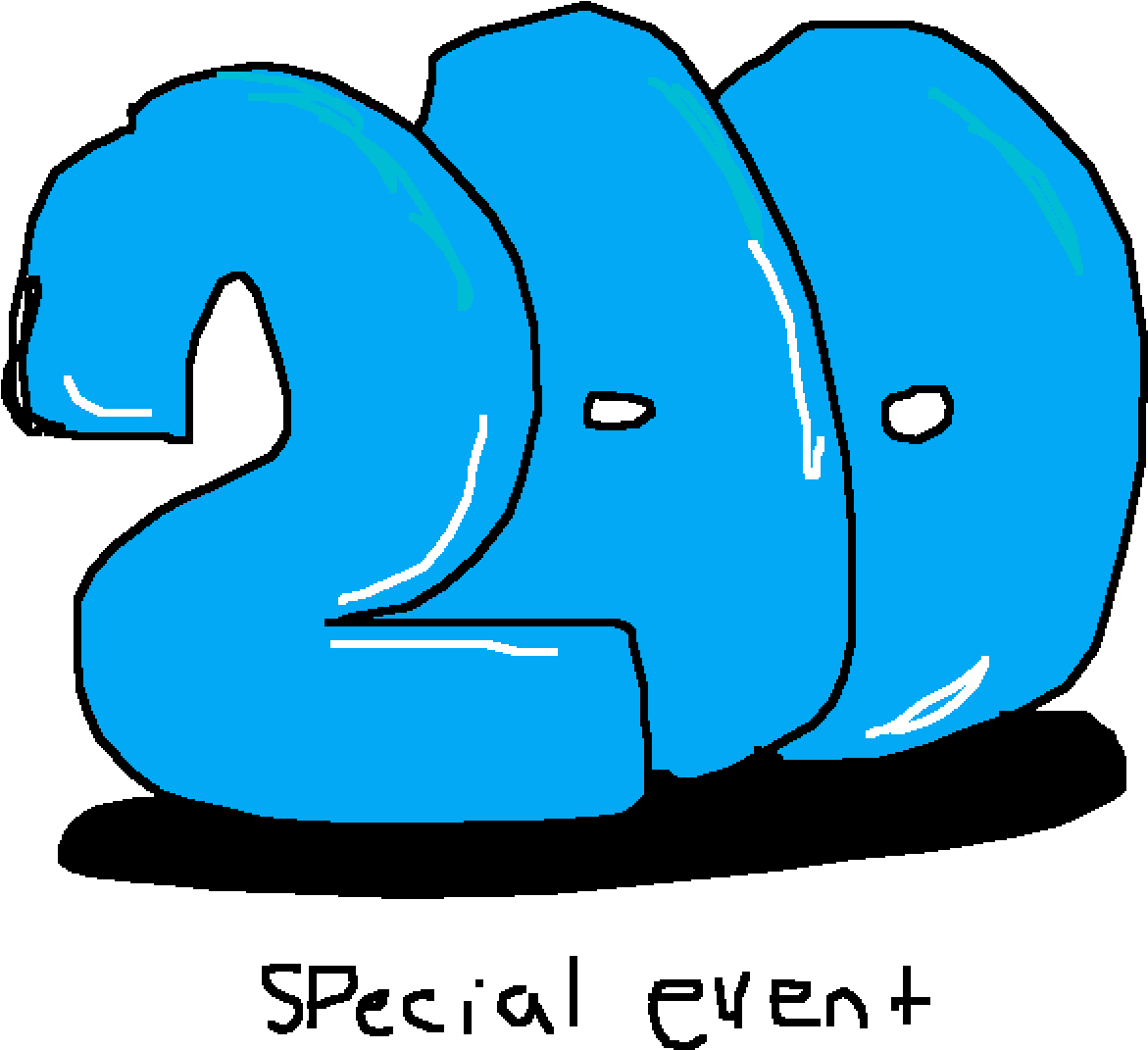 200 Followers Special Event Clipart (1400x1400), Png Download