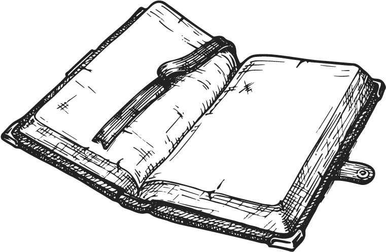 Vintage Book Clipart (800x800), Png Download