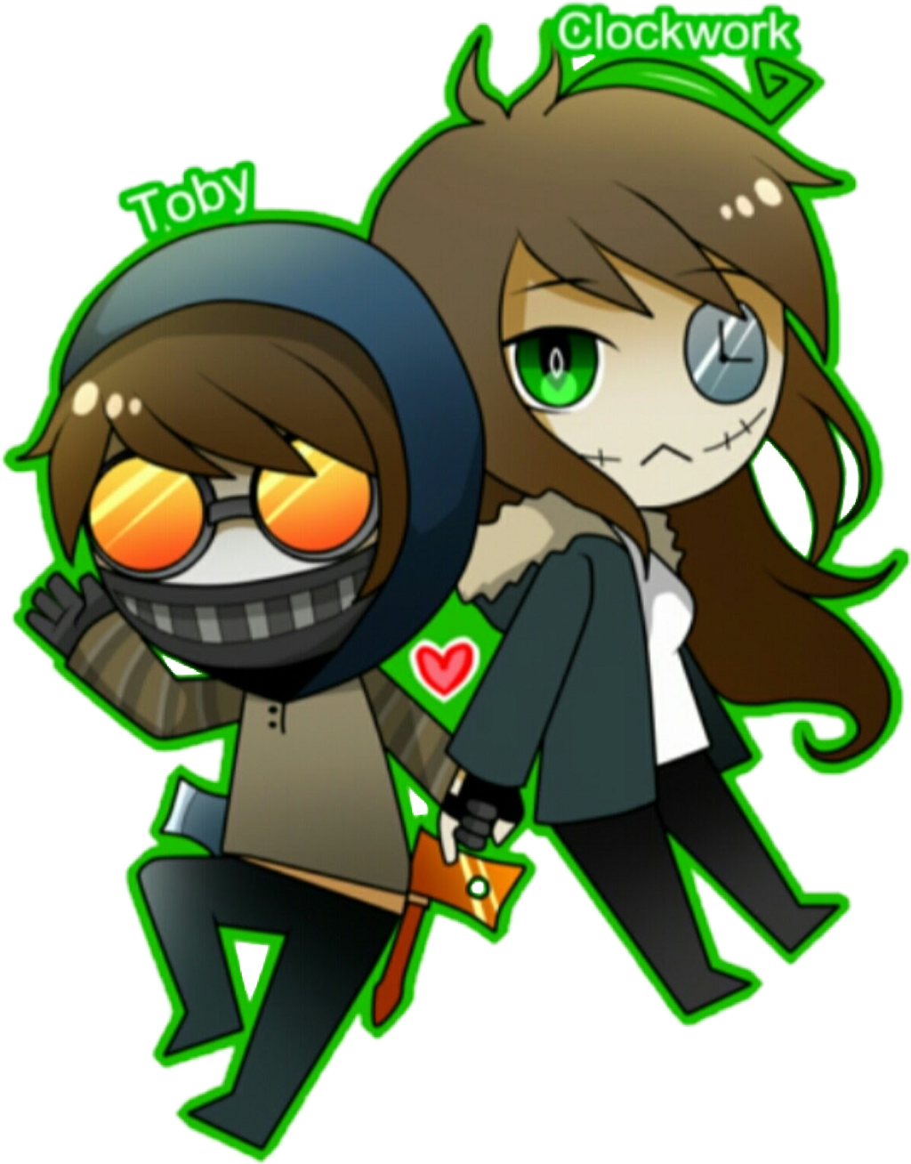 Creepypasta Sticker Clipart (1024x1308), Png Download