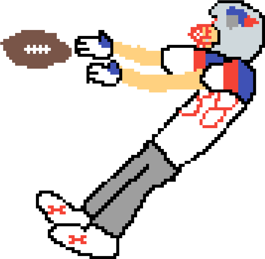 Football Catch Clipart (1200x1200), Png Download