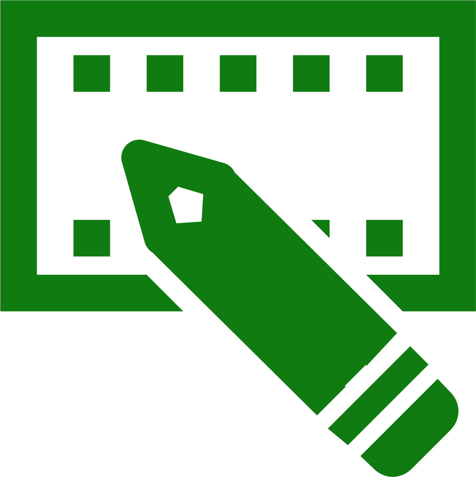 Video Icon Free Download Clipart (1600x1600), Png Download