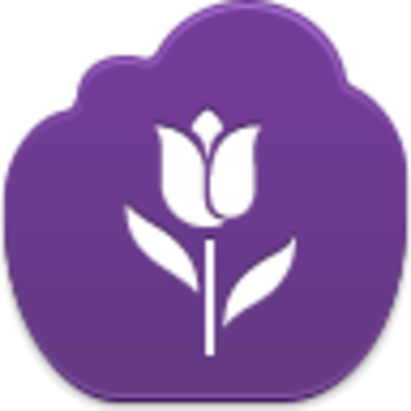 Tulip Icon Image Clipart (600x600), Png Download