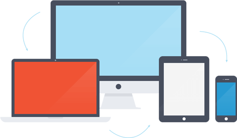 Access Multi-device Scenario Clipart (920x484), Png Download