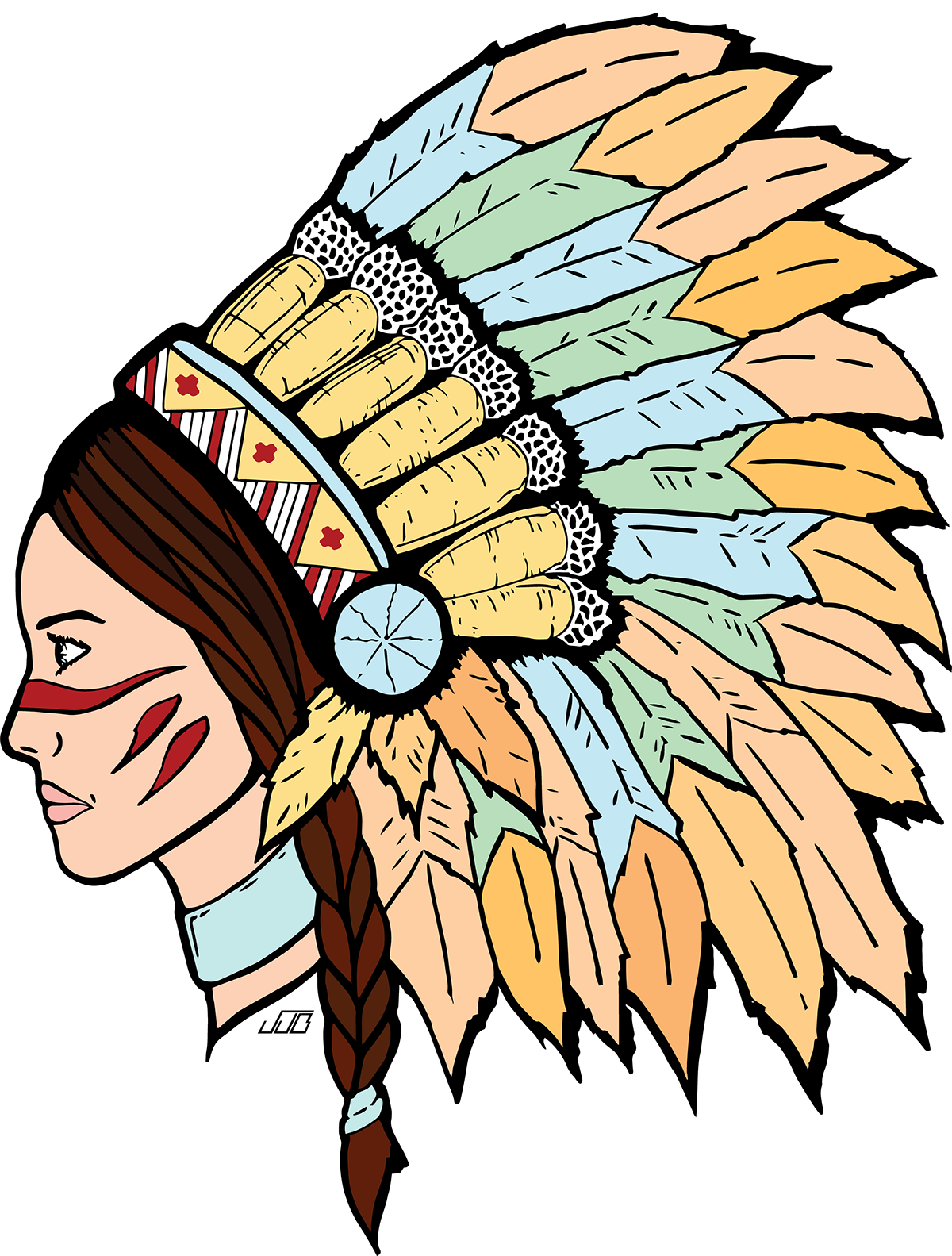 Native American Feather Clip Art - Png Download - Full Size Clipart ...