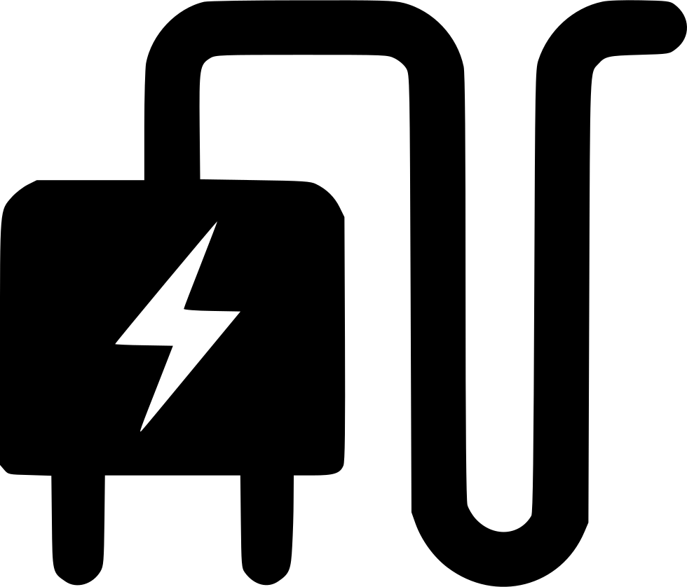 Charger Plugged Comments Clipart (980x838), Png Download