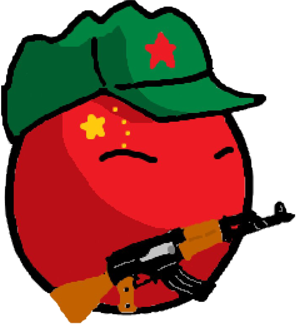 Chinaball Countryballs China Chinese Freetoedit Clipart - Full Size ...