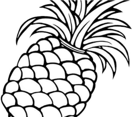 Drawn Pineapple Hawaii Pineapple Clipart (640x480), Png Download