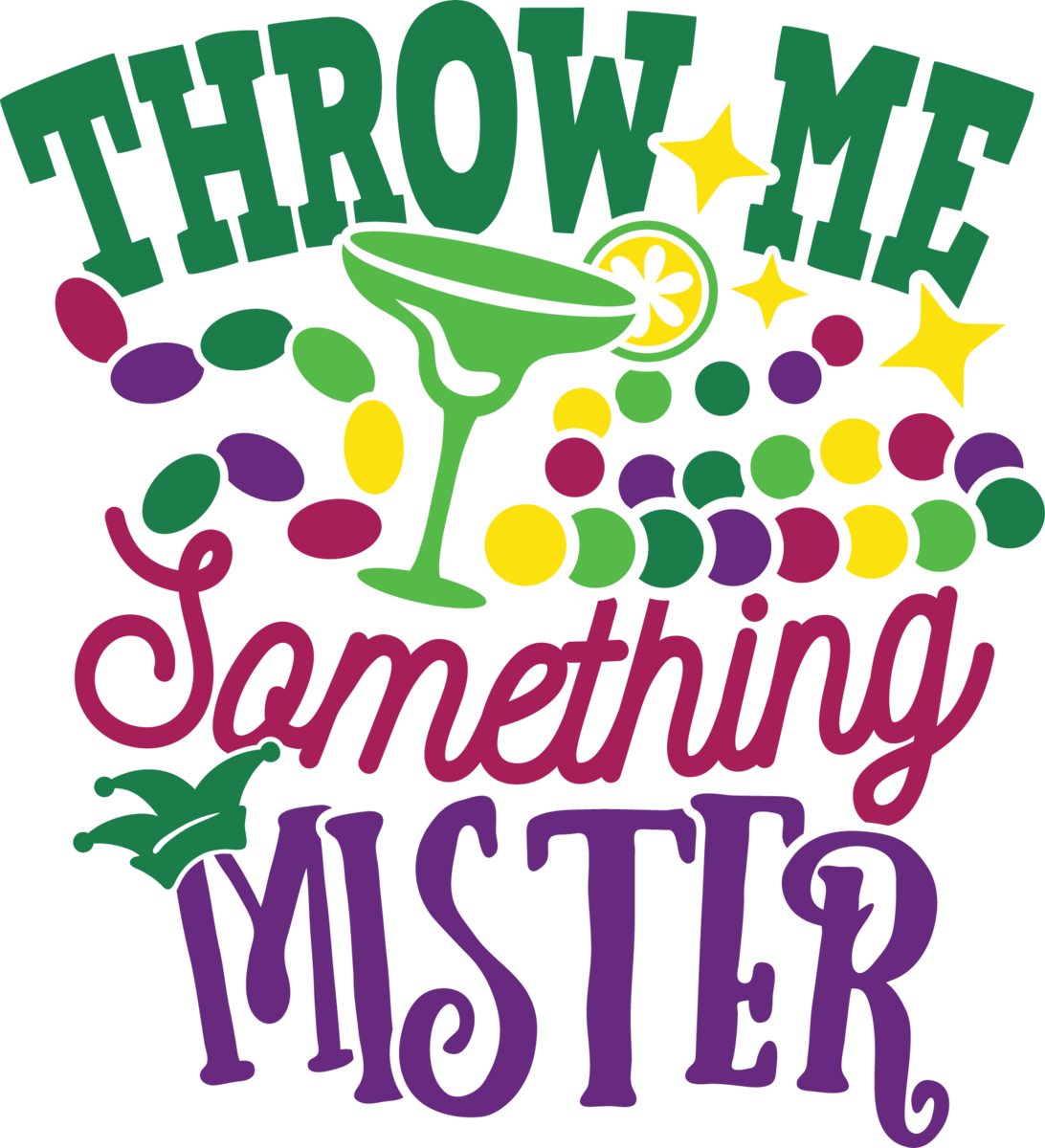 Throw Me Something Mister Clipart (546x600), Png Download