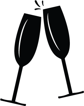 Wine Glass, Restaurant, Party Clipart (800x800), Png Download