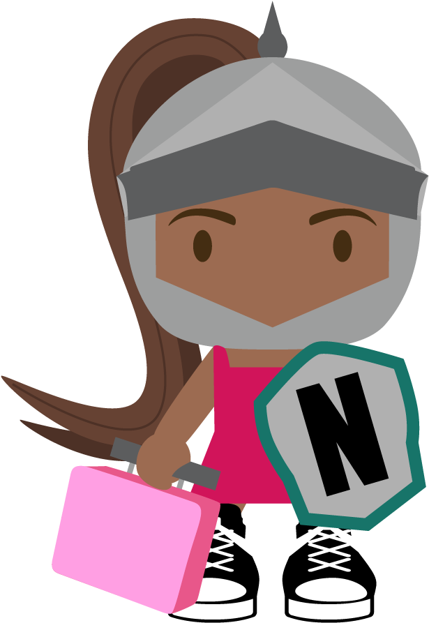 N O B L E C H I L D M A S C O T Clipart (650x1000), Png Download