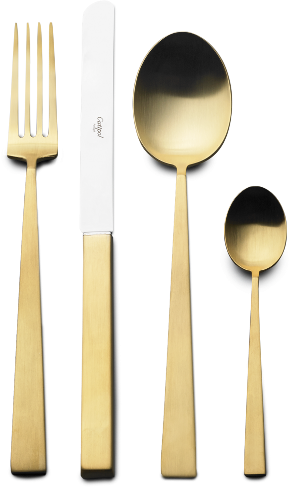 Cutipol Bauhaus Cutlery Drogohome Clipart (608x1001), Png Download