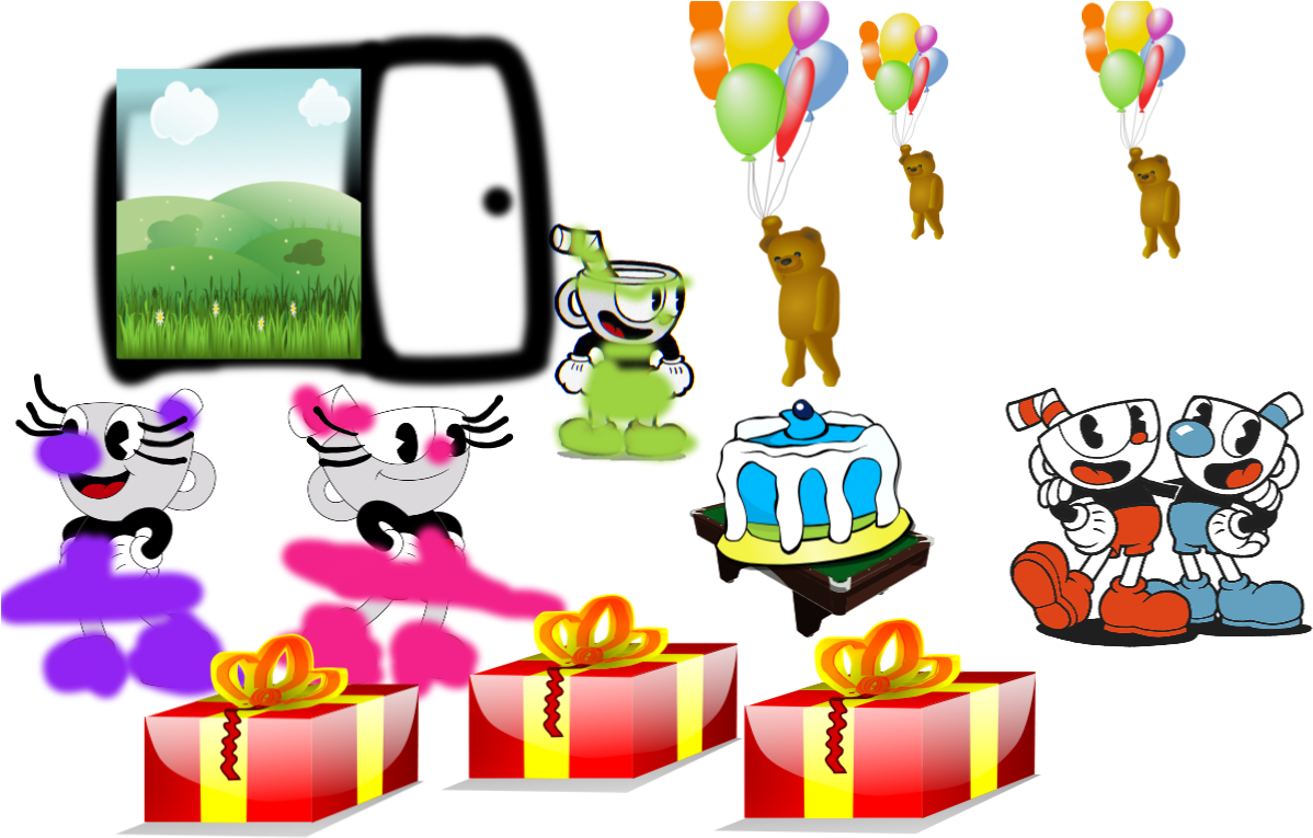 Jungle Jings& Clipart (1366x768), Png Download