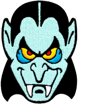 Vampire Patch Clipart (600x600), Png Download