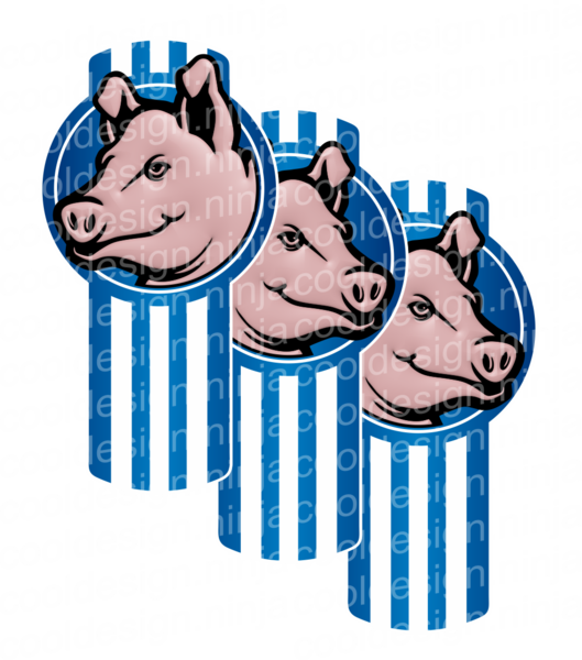 Pig Skin Kenworth Emblem Skins Clipart (529x600), Png Download