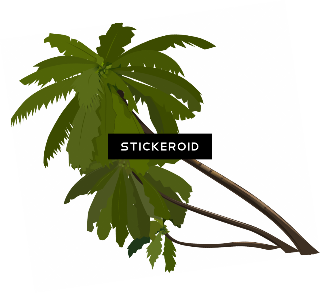 Palm Tree Nature Clipart (1111x1018), Png Download