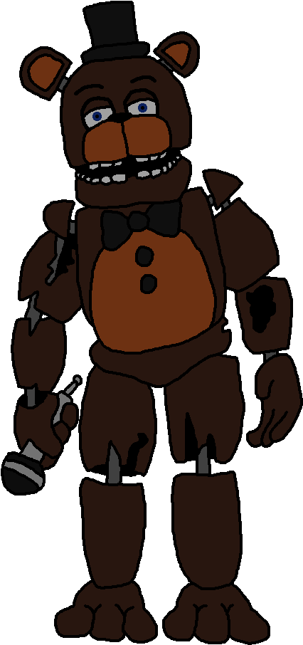 Withered Freddy Clipart Full Size Clipart 3052495 Pinclipart