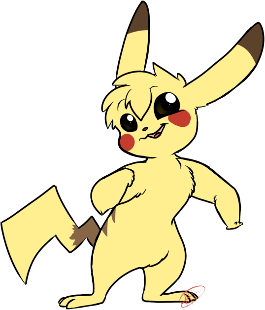 Piro The Pikachu Clipart (538x628), Png Download