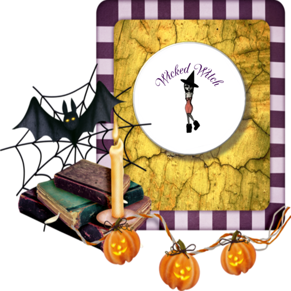 Wicked Witch Clipart (600x600), Png Download