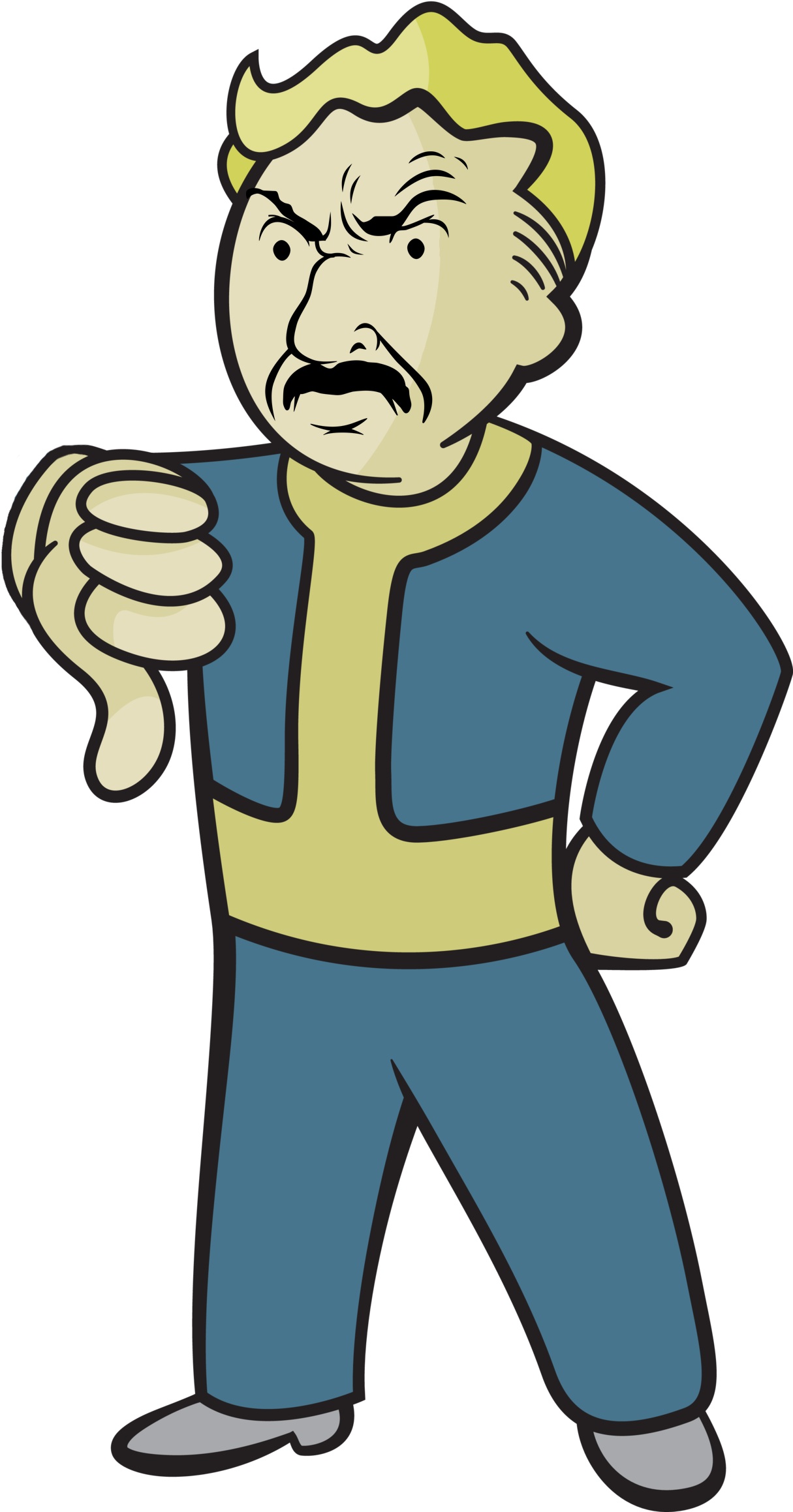 Fallout 4 Minecraft Standing Male Human Behavior Clip - Png Download (1240x2329), Png Download