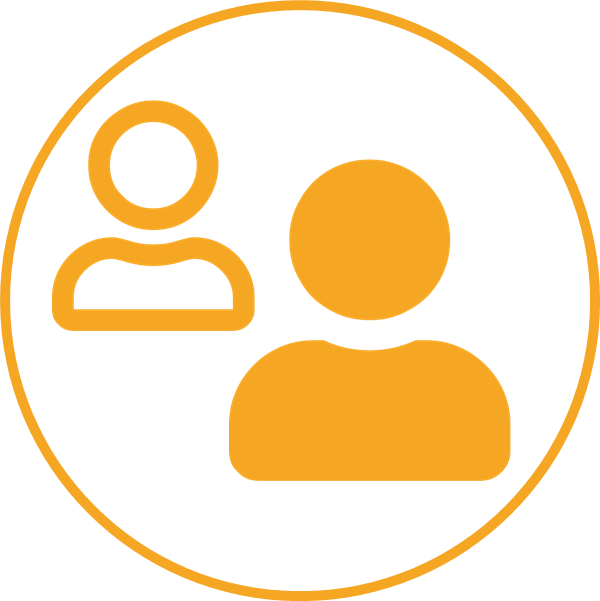 One To One Language Tuition Clipart (600x601), Png Download