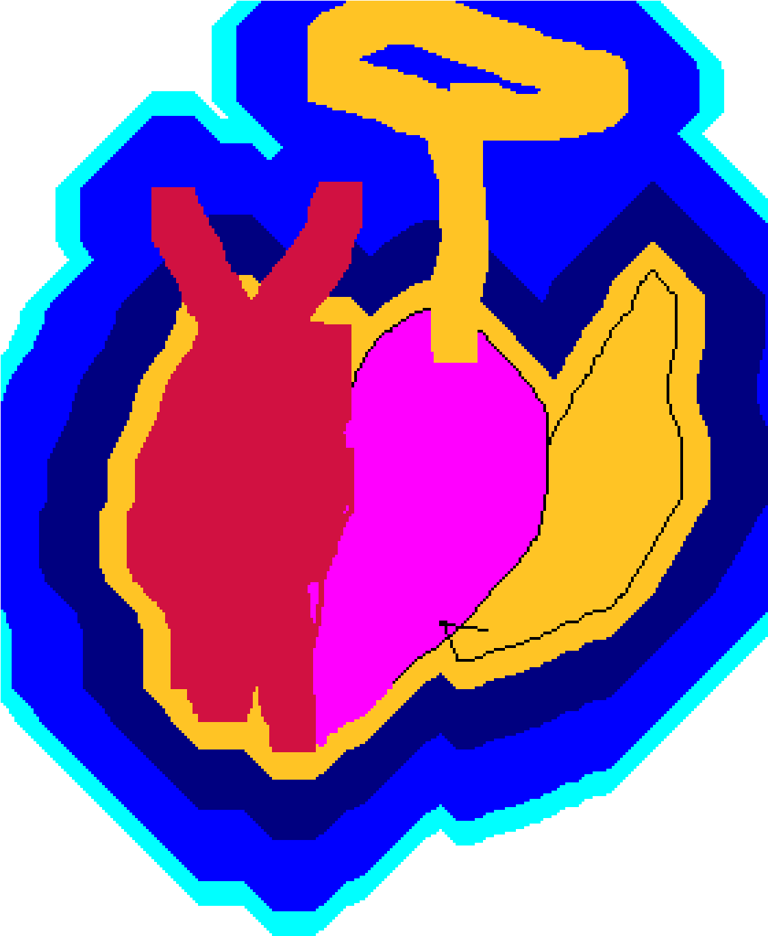 Evil Vs Good Clipart (1120x1400), Png Download