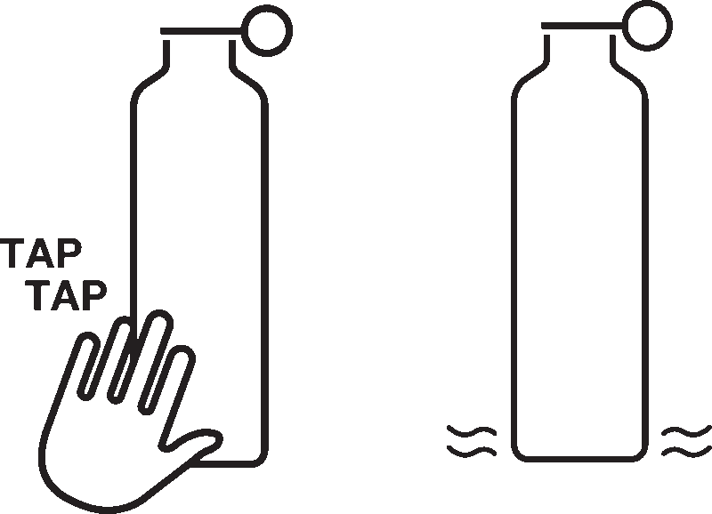 Three Short Glows Indicate You Need To Hydrate At That Clipart (800x578), Png Download