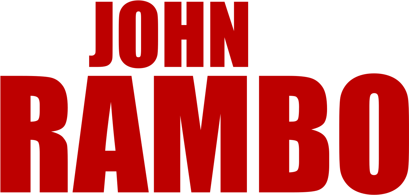 File John Rambo De Svg Wikimedia Commons Clipart (2000x699), Png Download