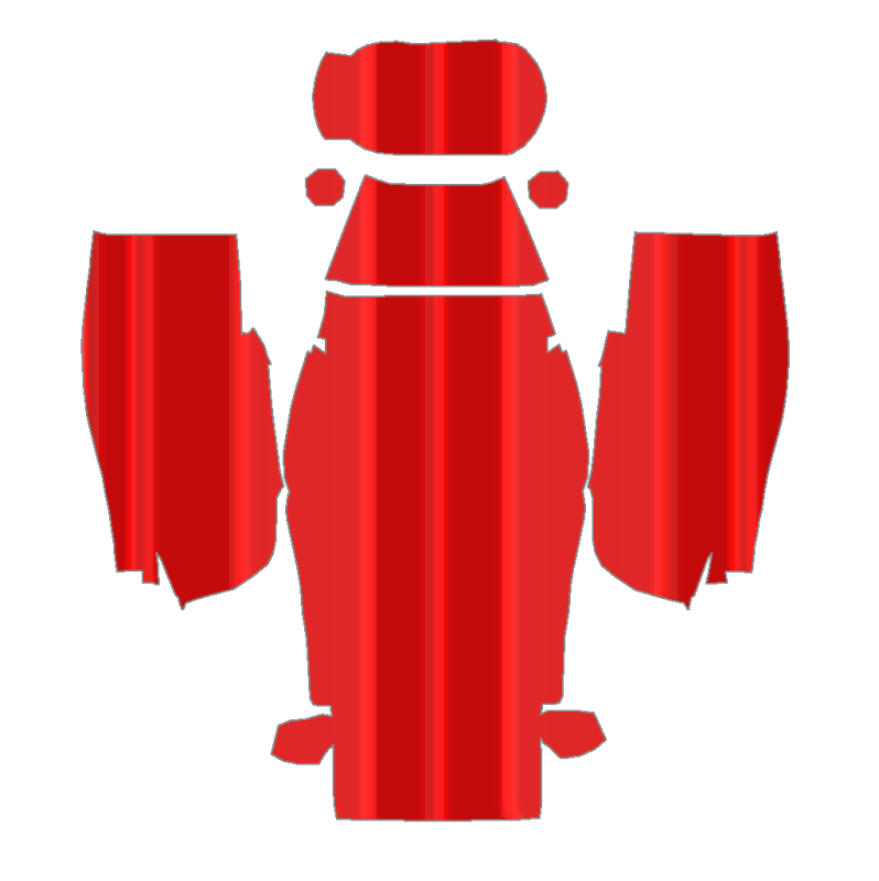 Candy Red Metallic Skin For The Deuce Clipart (798x800), Png Download