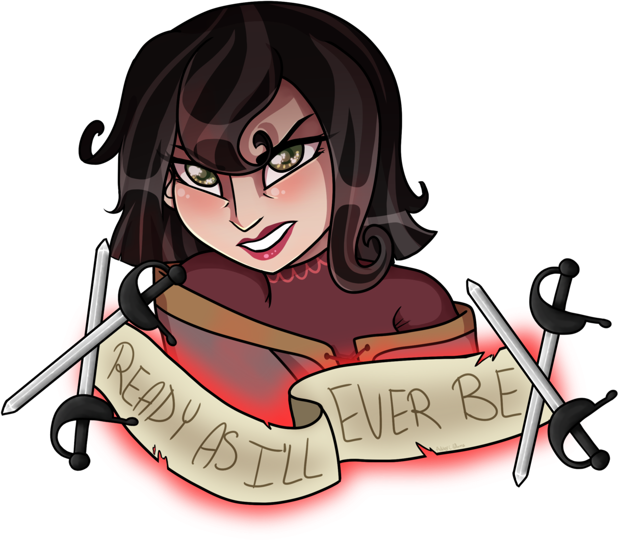 ““and I Swear By The Sword If You're Clipart (1280x1280), Png Download