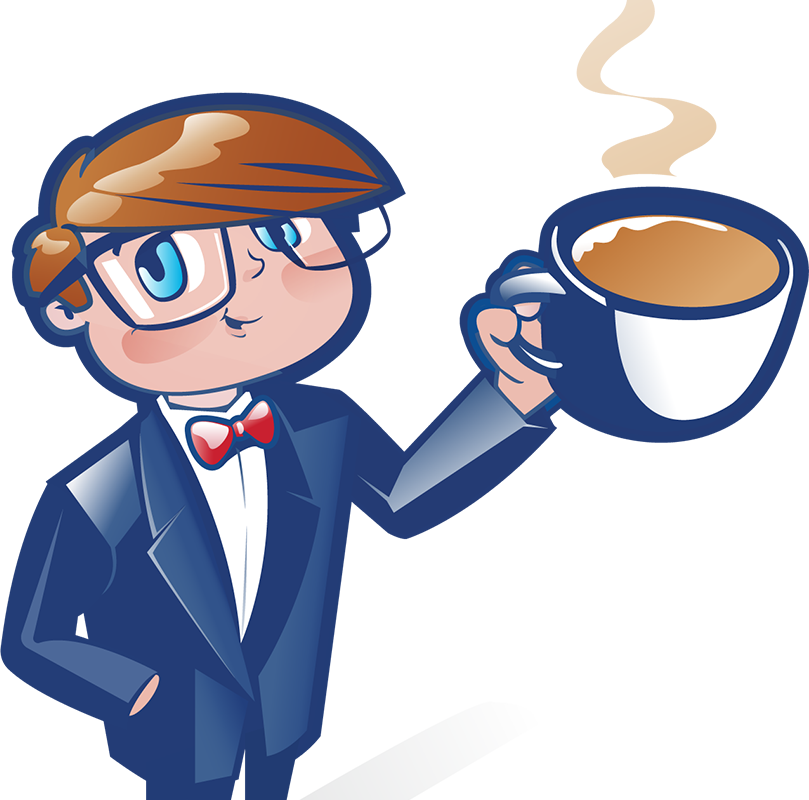 The 'saint' In Saint Jimmy's Coffee Clipart (809x800), Png Download
