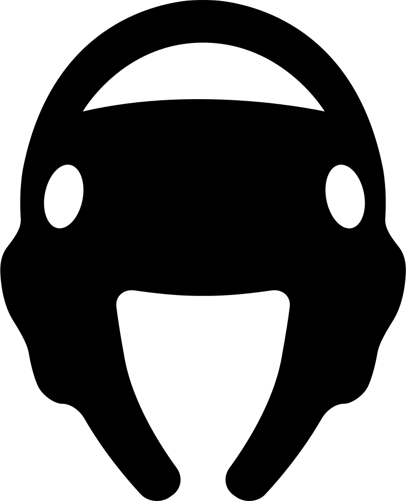 Helmet Silhouette Png Clipart (794x980), Png Download