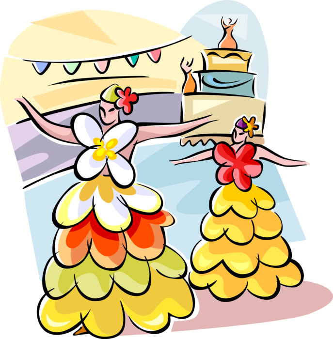 Vector Illustration Of Annual Brazilian Carnival Festival Clipart (687x700), Png Download