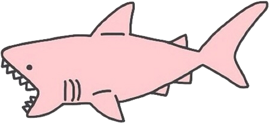 Shark Sticker Clipart (1024x1024), Png Download