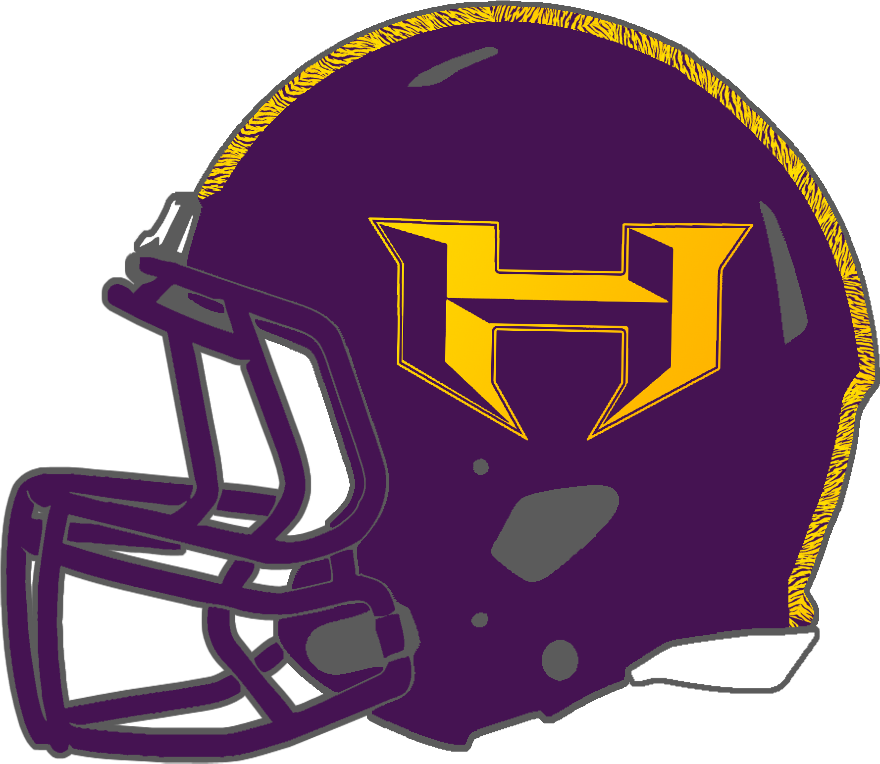 Hattiesburg Tigers Clipart (1800x1565), Png Download
