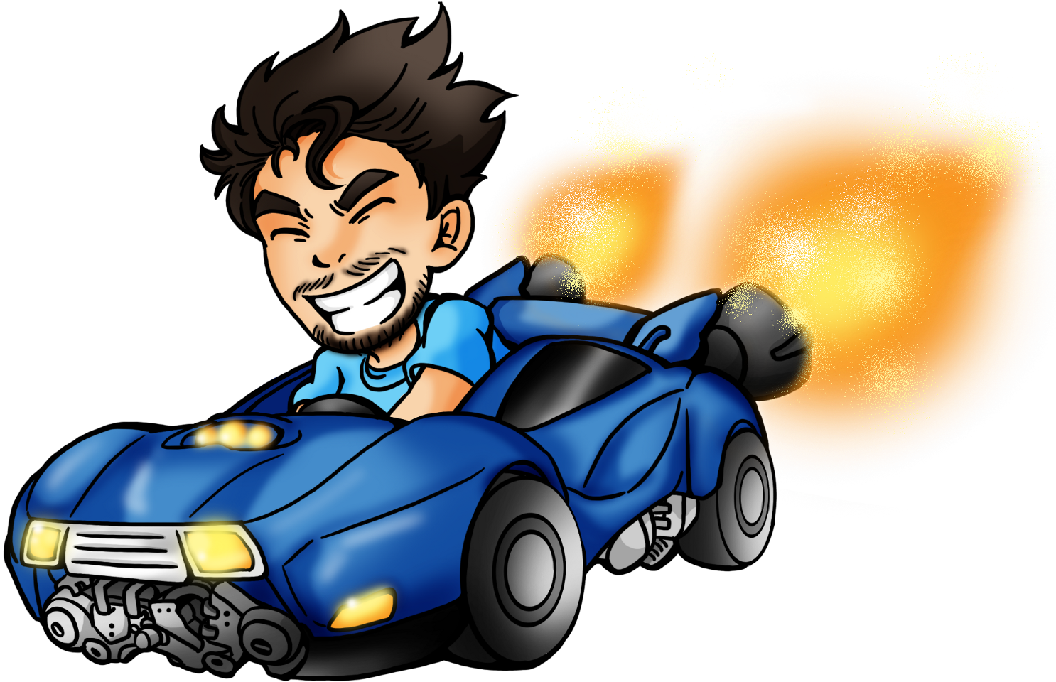 Rocket League Rules ^ Clipart (1600x1142), Png Download