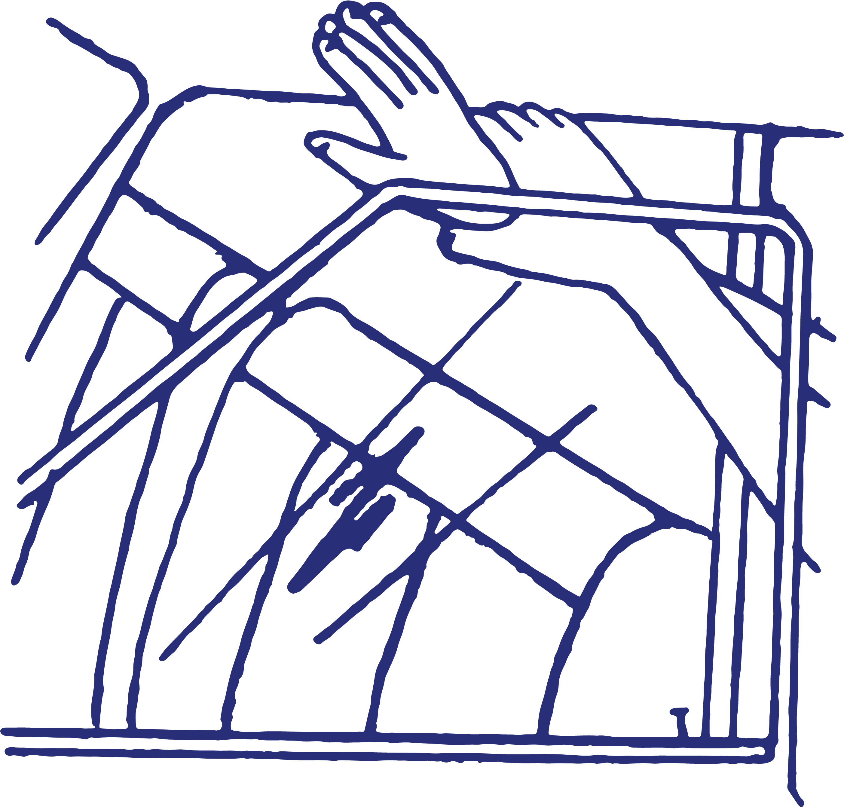 Place Guiding Arm Onto The Roof So They Can Follow Clipart (3508x2998), Png Download