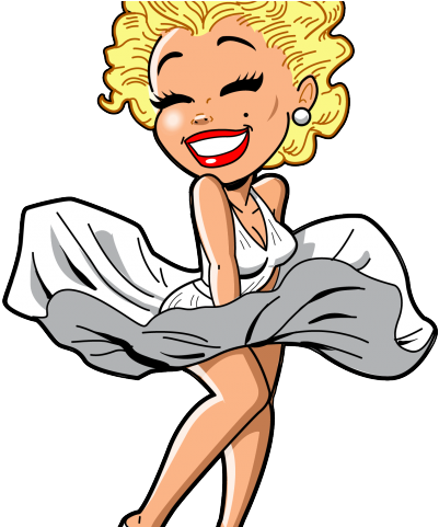 Kiss Clipart Marilyn Monroe - Png Download (640x480), Png Download