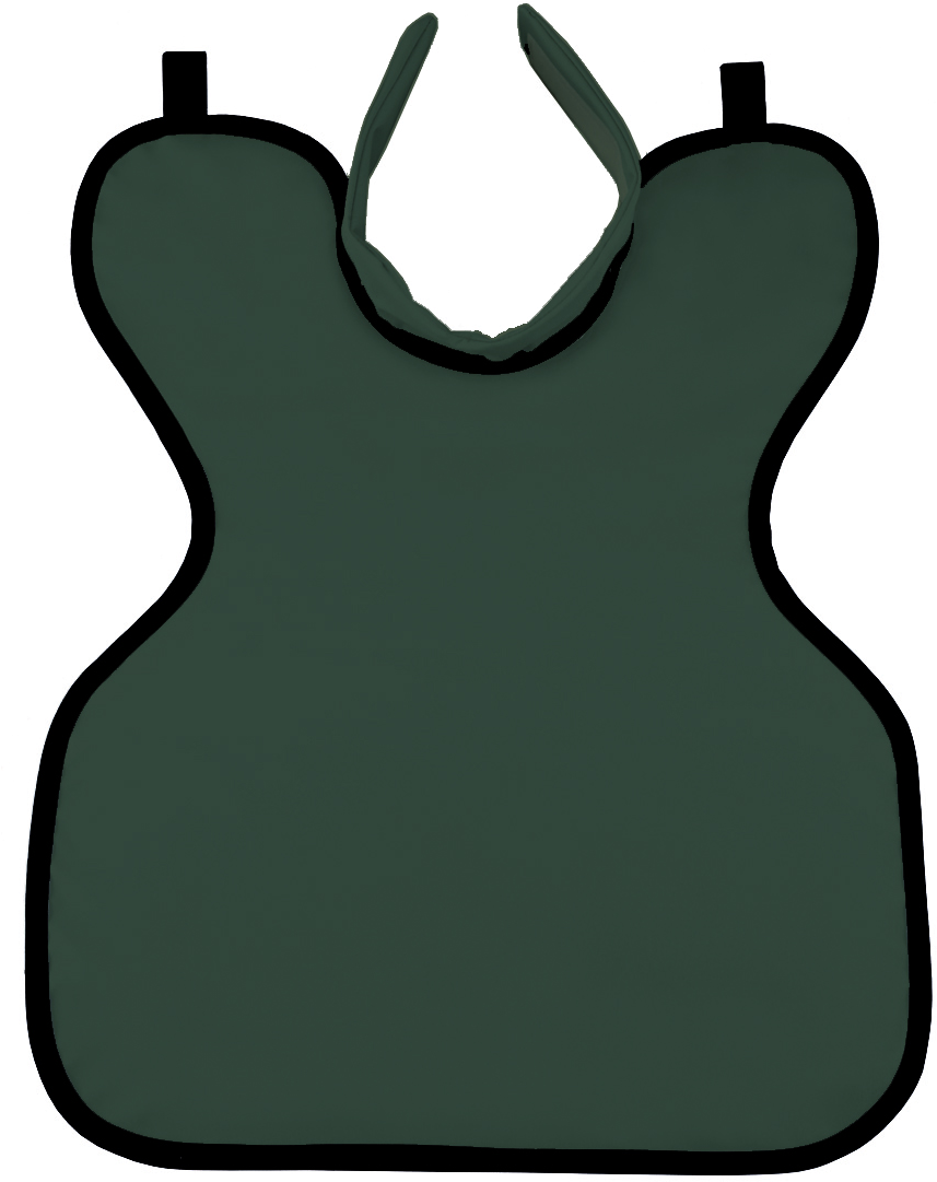 Image For Soothe-guard Child Apron With Collar Dark Clipart (881x1096), Png Download