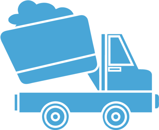 Dump Truck Clipart (750x750), Png Download