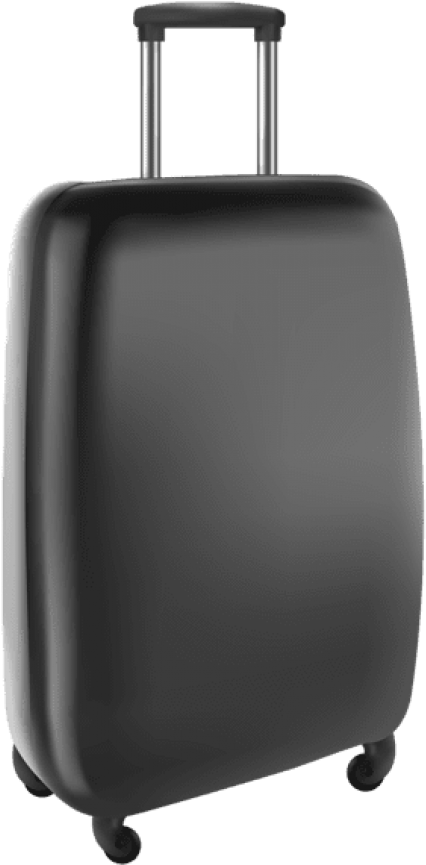 Download Black Travel Bagpicture Clipart Png Photo Transparent Png (480x909), Png Download
