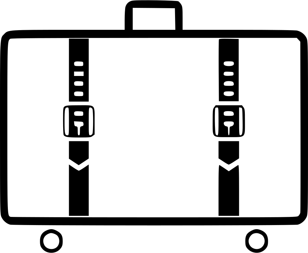 Suitcase Comments Clipart (980x806), Png Download