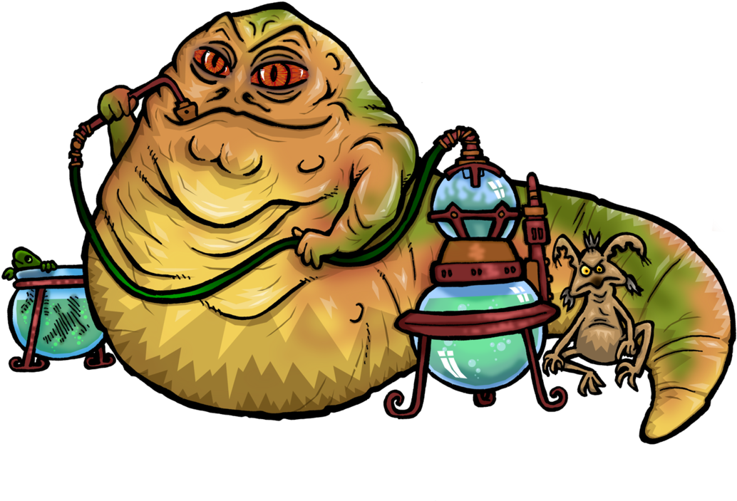 Hut Clipart Jabba - Png Download (1106x722), Png Download