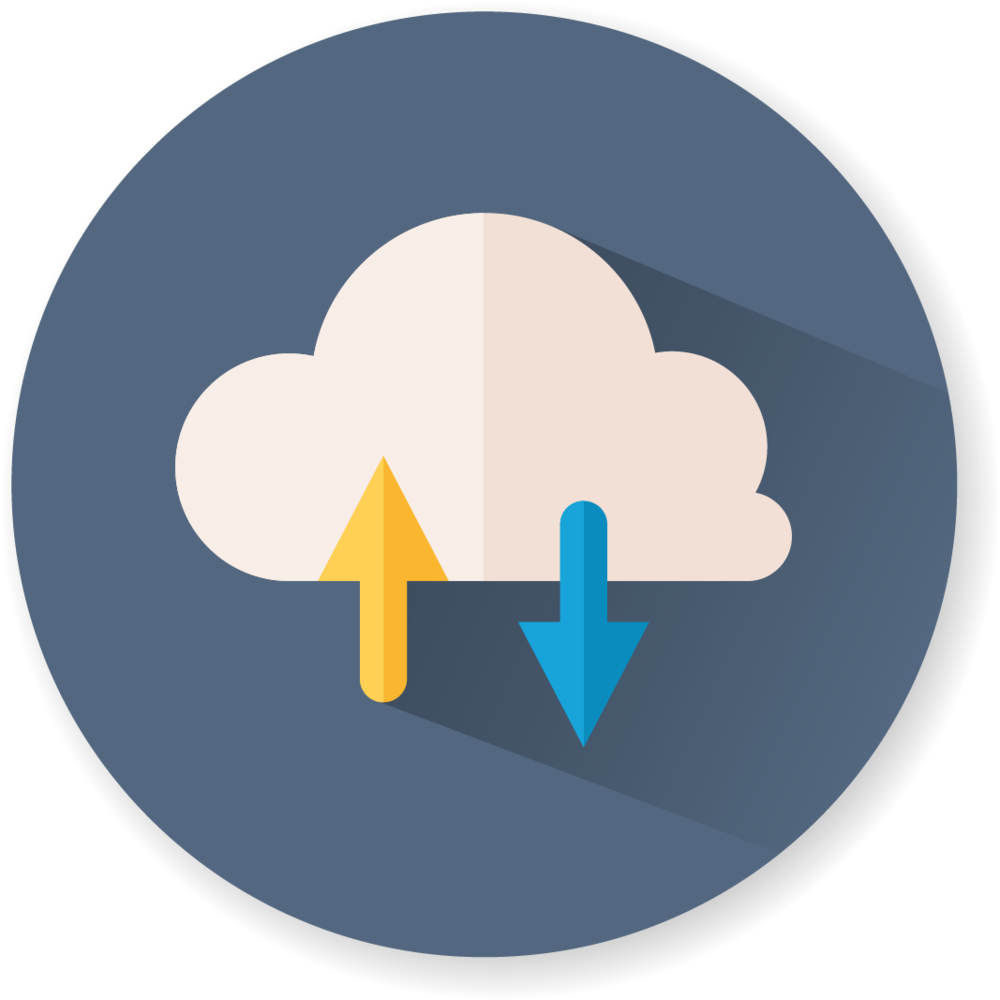 Cloud Services Crafting All Things In The Cloud To Clipart (1000x1000), Png Download