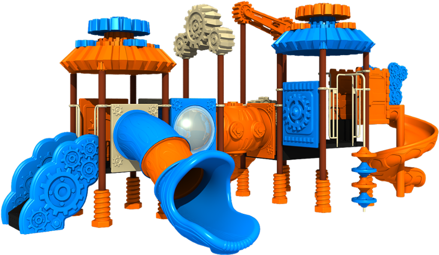 Kids Outdoor Playground Items,used School Outdoor Playground Clipart (1000x729), Png Download