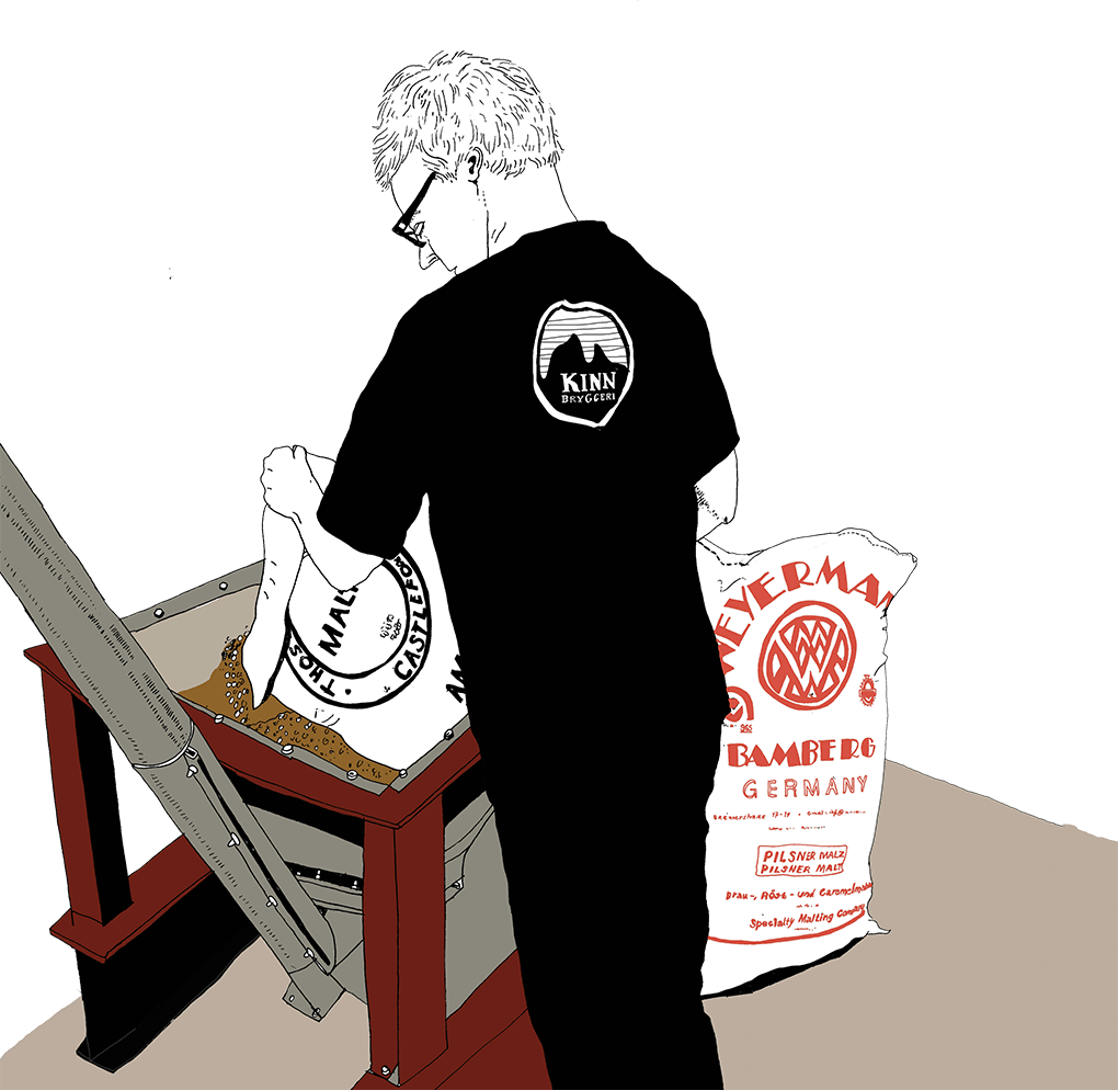 Crushing The Malt Clipart (1020x994), Png Download