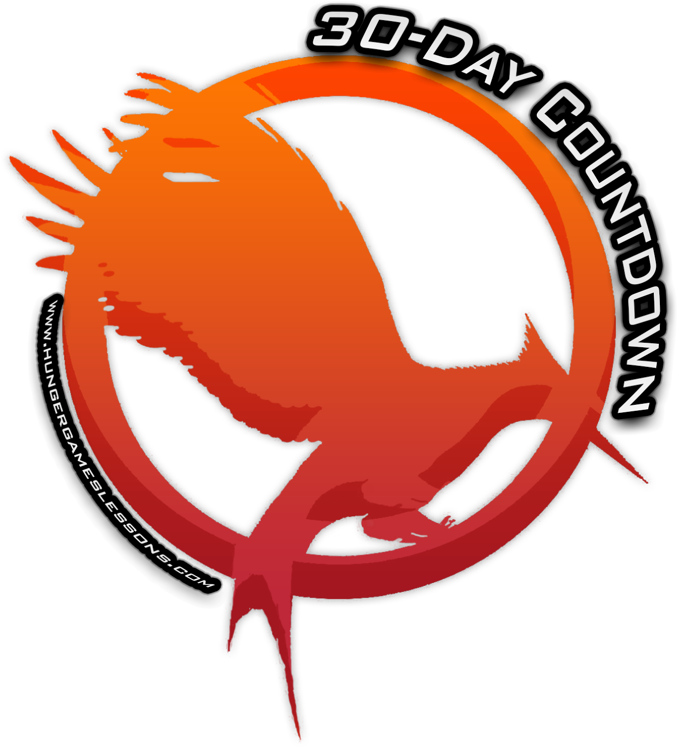 30-day Countdown To Catching Fire Clipart (1487x1600), Png Download