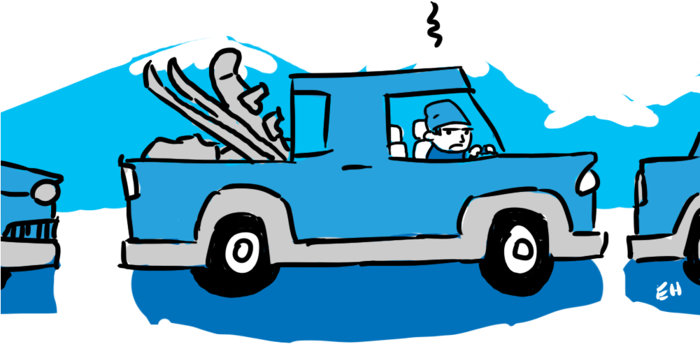 I-70 Instills False Hopes For Quicker Traffic Clipart (1000x1000), Png Download