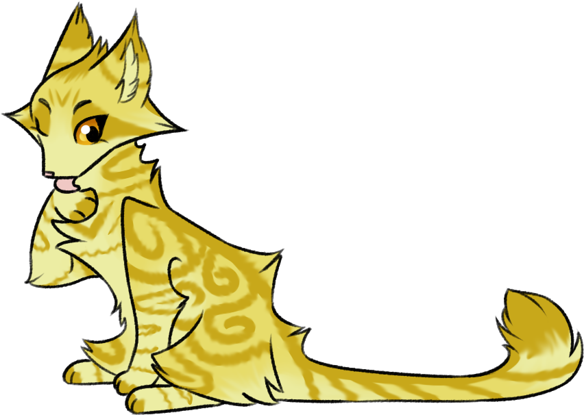 Some Generations After Skyclan's Return, A Prophecy Clipart (869x621), Png Download