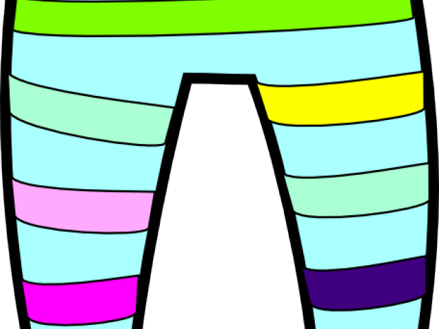 Blue Dress Clipart Snow Pants - Png Download (640x480), Png Download