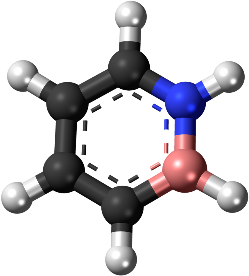 Dihydro Azaborine Heterocycle, Science Technology Clipart (926x1024), Png Download
